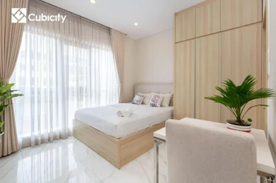 킹 스튜디오 — Cubicity Hidden House - 500m to Tan Dinh Church, Free Laundry